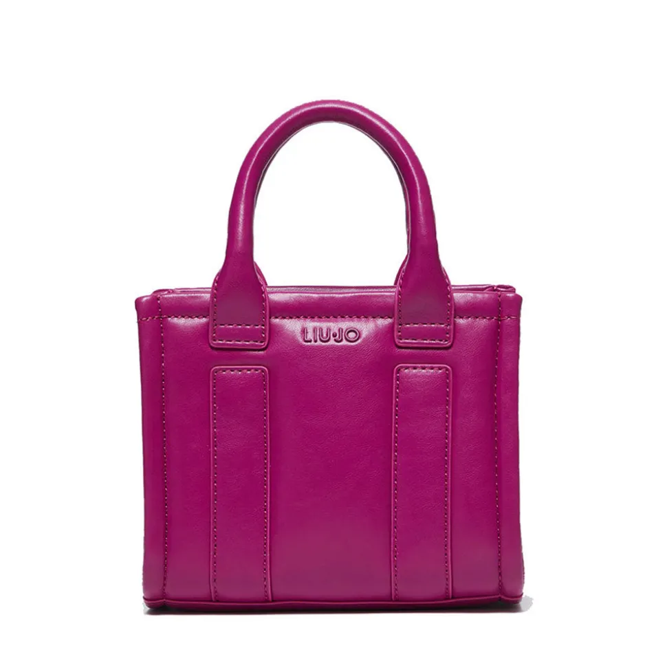 Mini Shopping Bag a Mano LIU JO Better Imbottita Fucsia