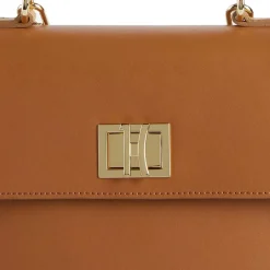 Mini Tote 1A Classe Alviero Martini linea Elegance Coast in Pelle Cuoio LC07