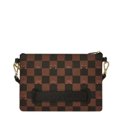 Pochette SPRAYGROUND stampa Peeking Character Check