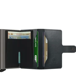 Porta Carte con Clip SECRID Miniwallet  linea Mirum Nero con RFID