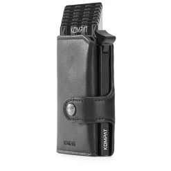 Portacarte KOMPAT linea Kompat X con RFID Colore Nero Carbon