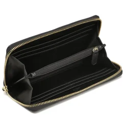 Portafoglio Donna Zip Around Trapuntato LOVE MOSCHINO linea Quilted Nero