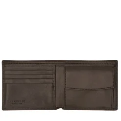 Portafoglio Uomo con Portamonete THE BRIDGE In Pelle Nera linea Story 01486001