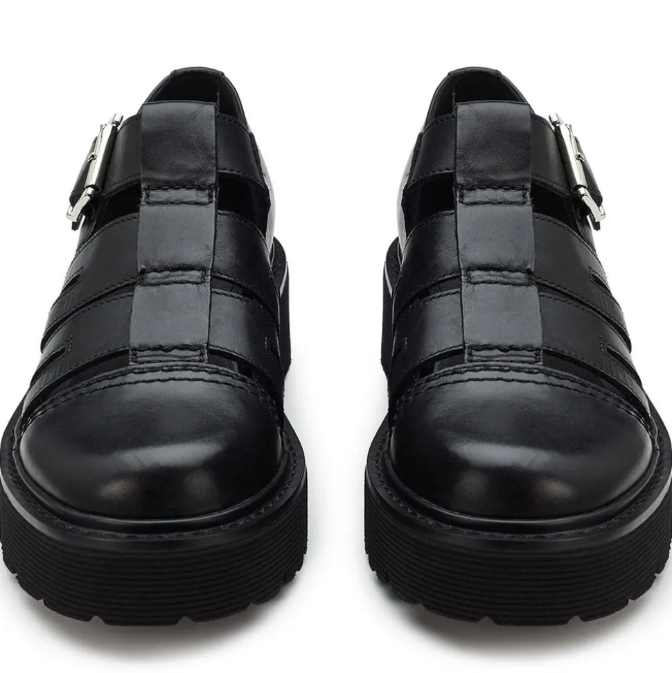 Sandali CULT Slash 4210 in Pelle Black