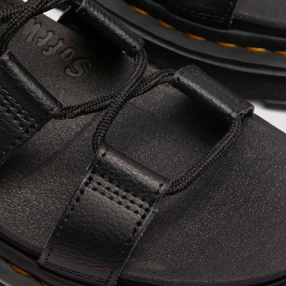 Sandali Donna DR. MARTENS linea Nartilla in Pelle Athena Nera