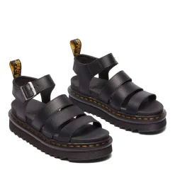 Sandali Donna DR. MARTENS linea Blaire in Pelle Athena Nera