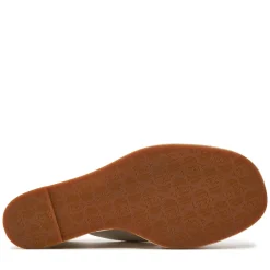 Sandali Donna LIU JO Karen 03 Ciabatte con Zeppa in Pelle Bianca
