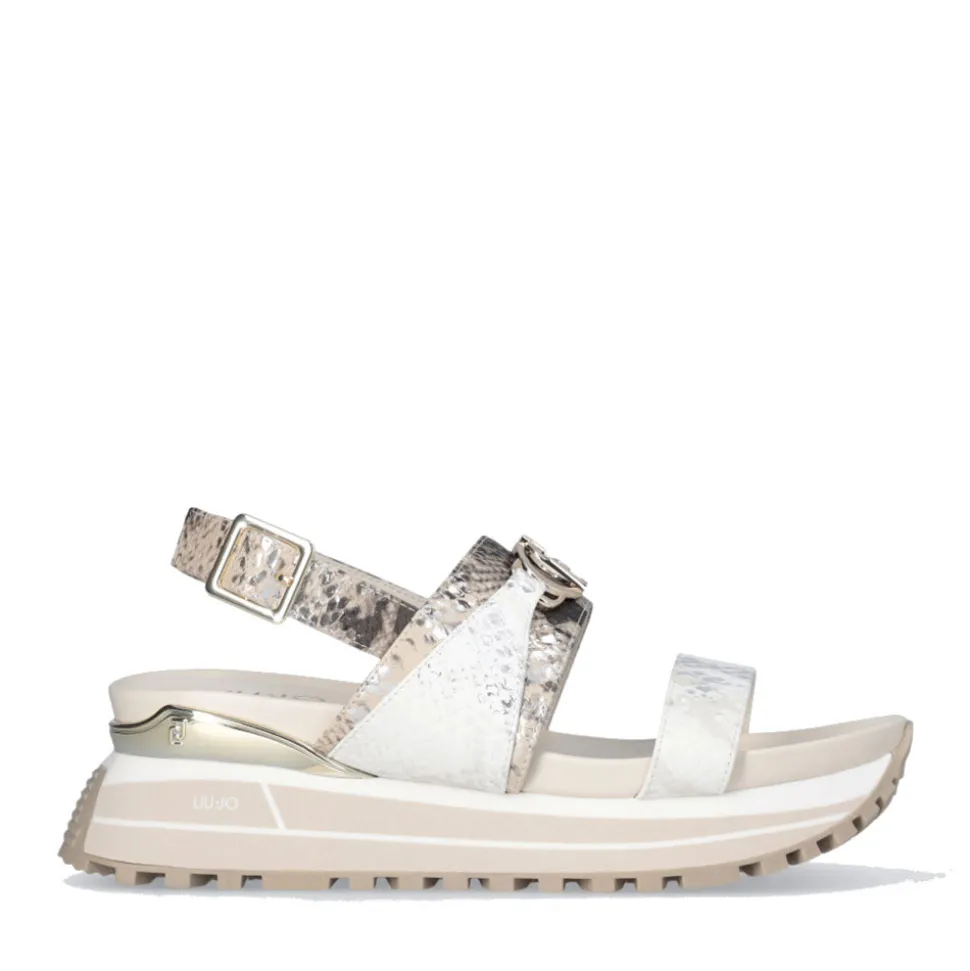 Sandali Donna LIU JO Maxi Wonder Sandal 30 stampa Pitone