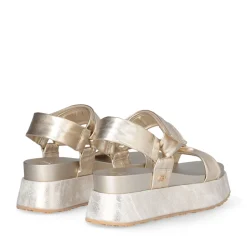 Sandali Platform LIU JO Frida 39 Effetto Metallizzato Light Gold