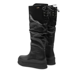 Scarpe Alti Donna LIU JO Selma 12 Neri con Suola Platform