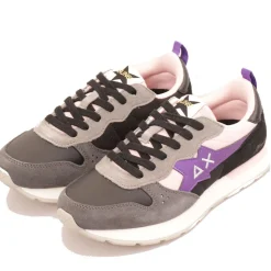 Scarpe Bambina Sun68 Sneakers Girl's Stargirl Multicolor Teen Nero - Z44409T