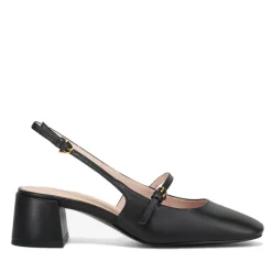 Scarpe Donna COCCINELLE Slingback in Pelle Nera