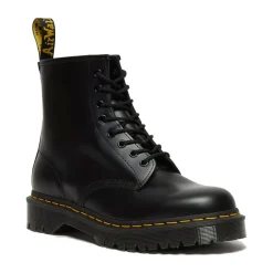 Scarpe Donna DR. MARTENS Stivali Platform linea 1460 BEX in Pelle Nera