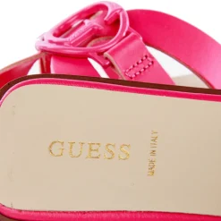 Scarpe Donna GUESS Ciabatte Linea Symo in Pelle Colore Pink