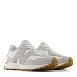 Scarpe Donna NEW BALANCE Sneakers 327 in Suede Pelle e Tessuto colore Raincloud e Reflection