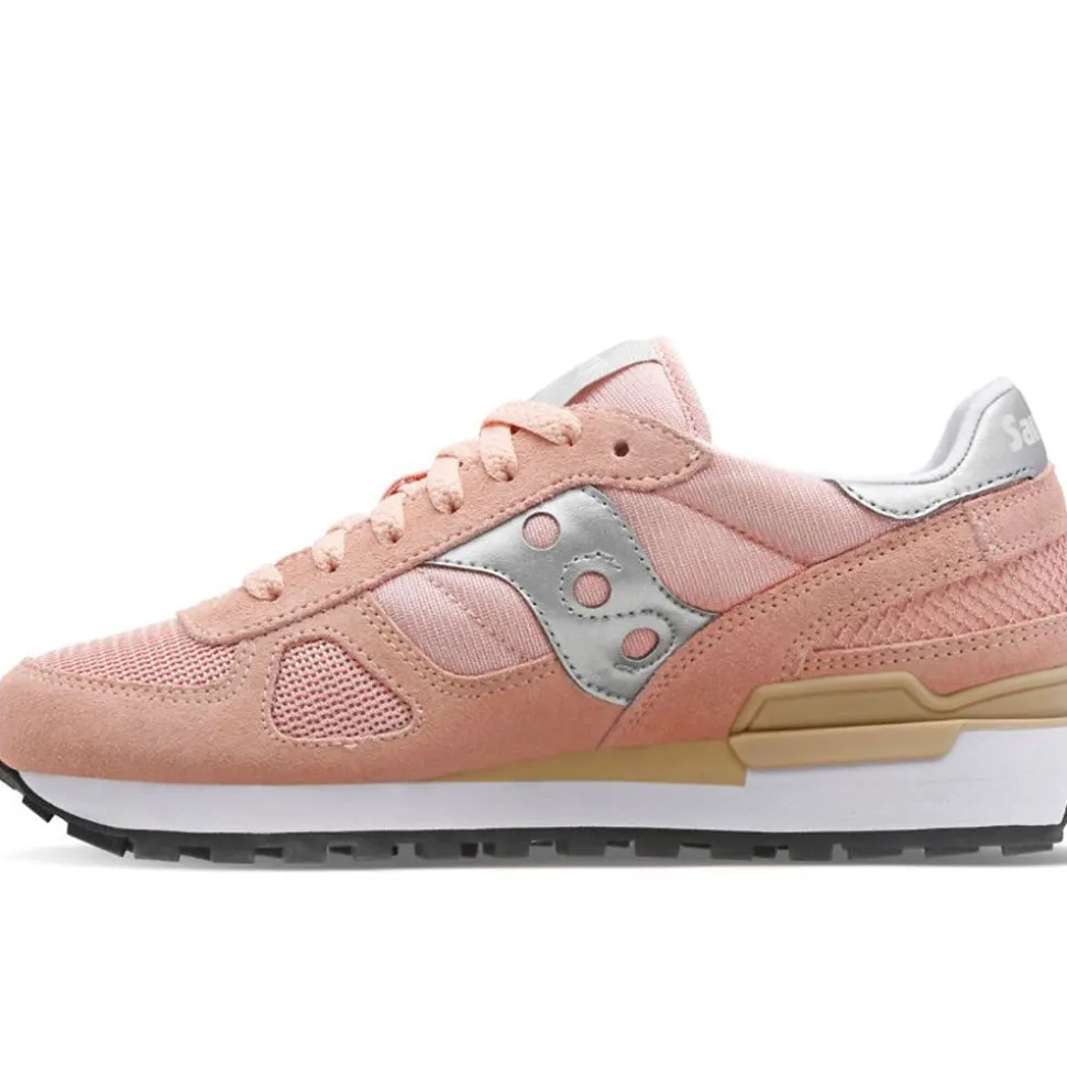 Scarpe Donna Saucony Sneakers Shadow Original Pink - Silver