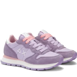 Scarpe Donna Sun68 Sneakers Ally Solid Nylon Colore Lilla - Z35201