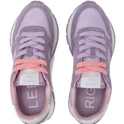 Scarpe Donna Sun68 Sneakers Ally Solid Nylon Colore Lilla - Z35201