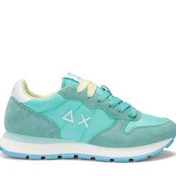 Scarpe Donna Sun68 Sneakers Ally Solid Nylon Colore Acqua - Z35201