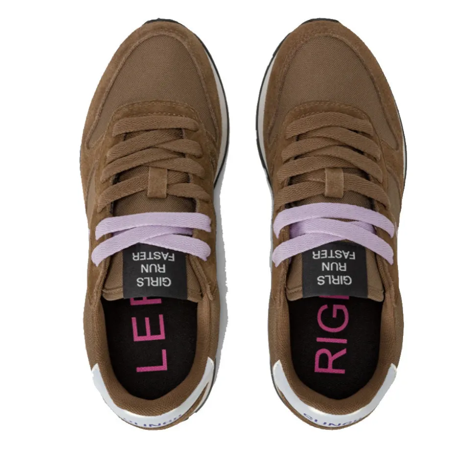 Scarpe Donna Sun68 Sneakers Ally Nylon Solid Colore Volpe - Z44201