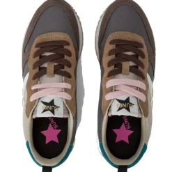 Scarpe Donna Sun68 Sneakers Stargirl Multicolor Colore Grigio Scuro - Z44209