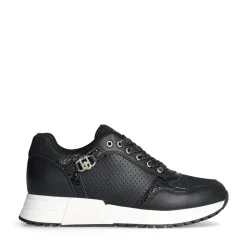 Scarpe LIU JO Kiss 719 Sneakers Running Traforata Nera