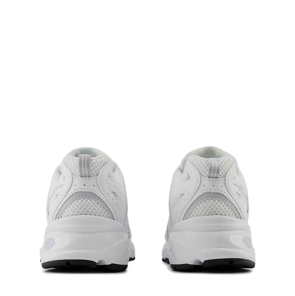 Scarpe Running NEW BALANCE Sneakers 530 in Tessuto Sintetico e Mesh colore White e Pearl Grey