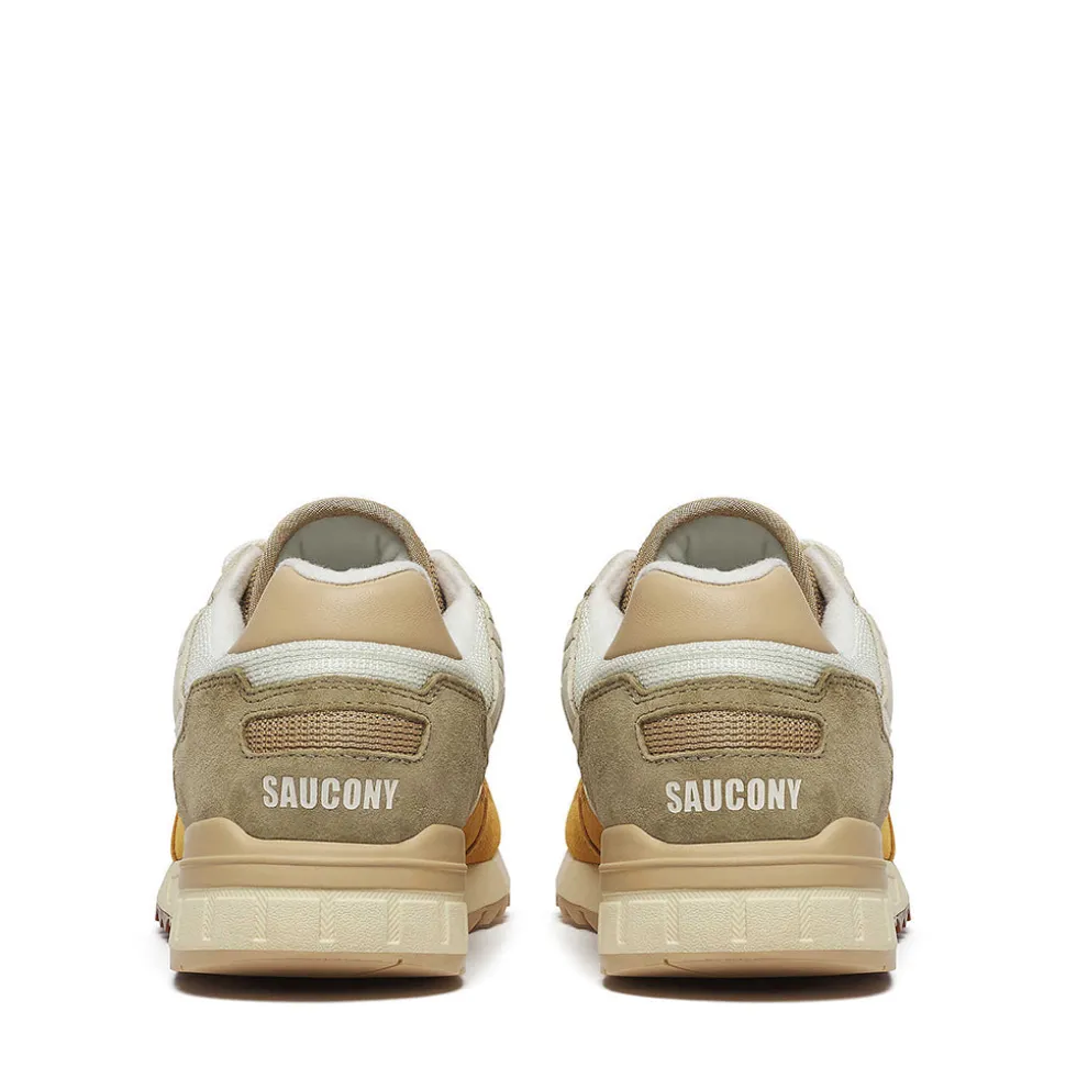 Scarpe Uomo Saucony Sneakers Shadow 5000 Beige - Off White