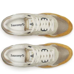 Scarpe Uomo Saucony Sneakers Shadow 5000 Beige - Off White