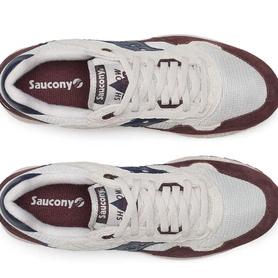 Scarpe Uomo Saucony Sneakers Shadow 5000 Moon - Chocolate