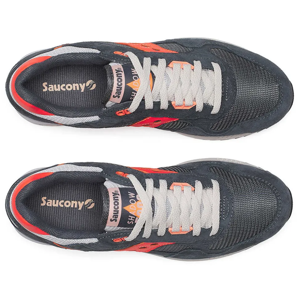 Scarpe Uomo Saucony Sneakers Shadow 5000 Grey - Orange