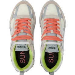 Scarpe Uomo Sun68 Sneakers Jaki Outdoor Colore Bianco Panna