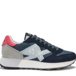 Scarpe Uomo Sun68 Sneakers Jaki 2.0 Solid Navy Blue