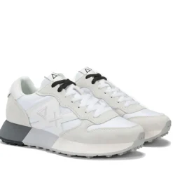 Scarpe Uomo Sun68 Sneakers Jaki 2.0 Bicolor Bianco - Bianco