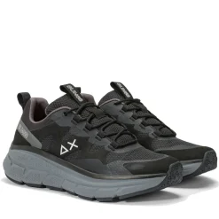 Scarpe Uomo Sun68 Sneakers Jupiter Sporty Nero - Z44141