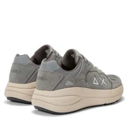 Scarpe Uomo Sun68 Sneakers Jupiter Colore Grigio Scuro - Z44140