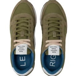 Scarpe Uomo Sun68 Sneakers Tom Solid Militare - Z35101