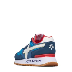 Scarpe Uomo W6YZ Sneakers Yak-M. in Tessuto Tecnico e Suede colore Bluette Oltremare White