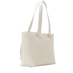 Shopping Bag LOVE MOSCHINO linea Made With Love Avorio