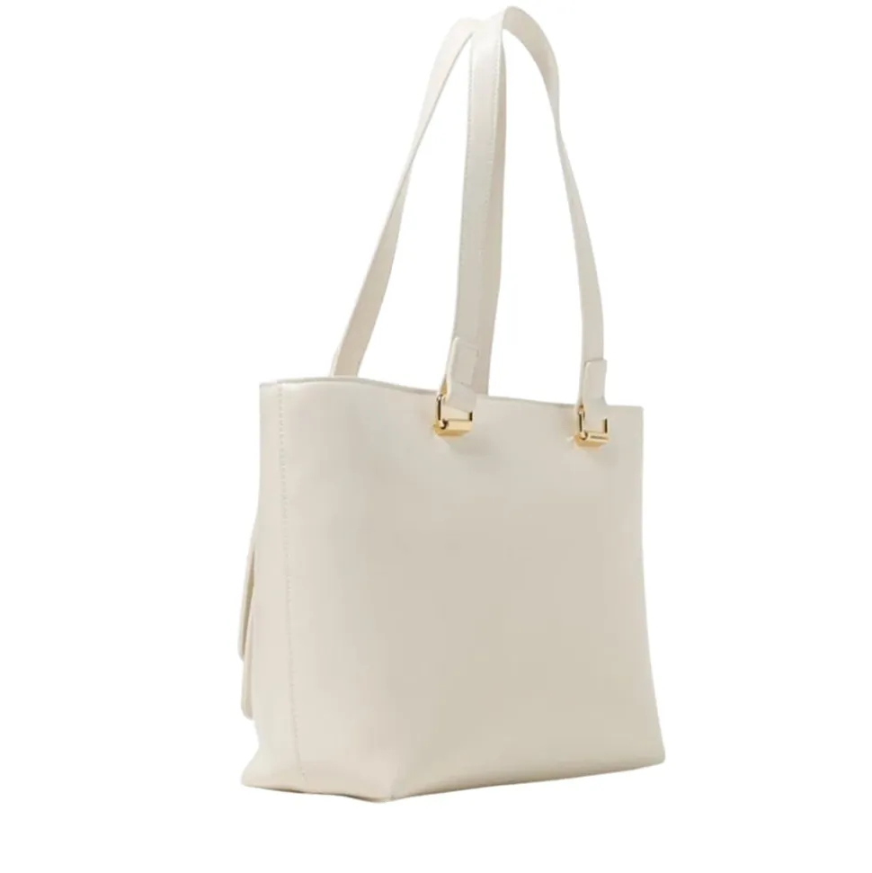 Shopping Bag LOVE MOSCHINO linea Made With Love Avorio