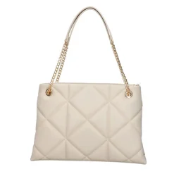 Shopping Bag Trapuntata LOVE MOSCHINO linea Embossed Avorio