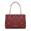 Shopping Bag Trapuntata LOVE MOSCHINO linea Quilted Bordeaux