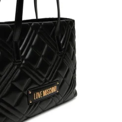 Shopping Bag Trapuntata LOVE MOSCHINO linea Quilted colore Nero JC4373