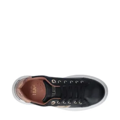 Sneakers 1A Classe Alviero Martini Nere con Dettaglio Laterale Geo Classic 1983