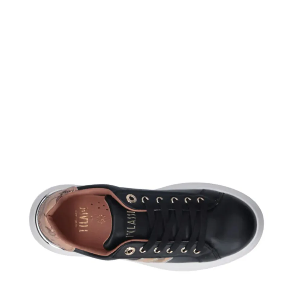 Sneakers 1A Classe Alviero Martini Nere con Dettaglio Laterale Geo Classic 1983