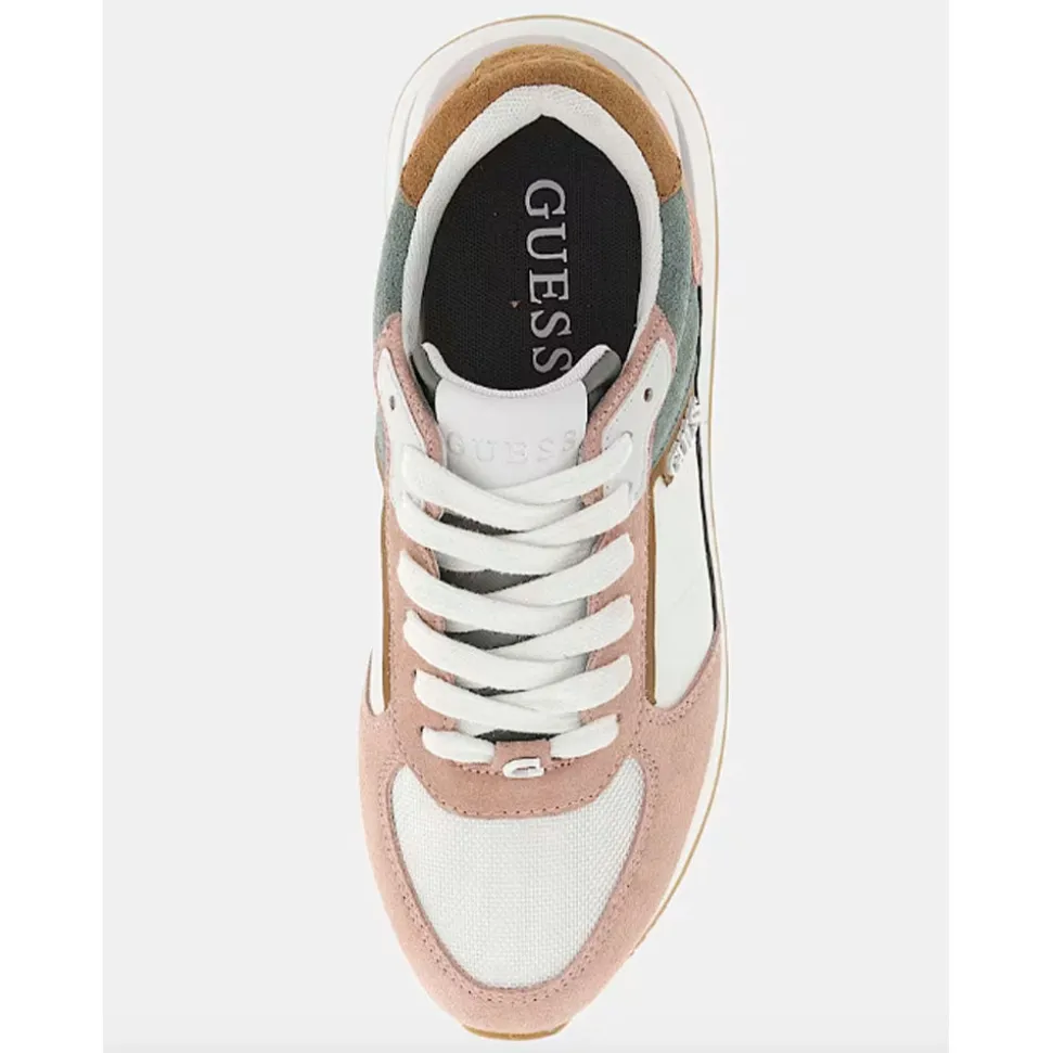 Sneakers Donna GUESS Colore White - Pink Linea Energy