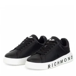 Sneakers Donna JOHN RICHMOND in Pelle Nera 27204