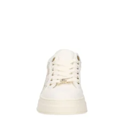 Sneakers Platform 1A Classe Alviero Martini White con Inserti Milk Geo 2134