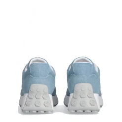 Sneakers Running Donna LIU JO Lolo 18 in Denim con Logo Glitter