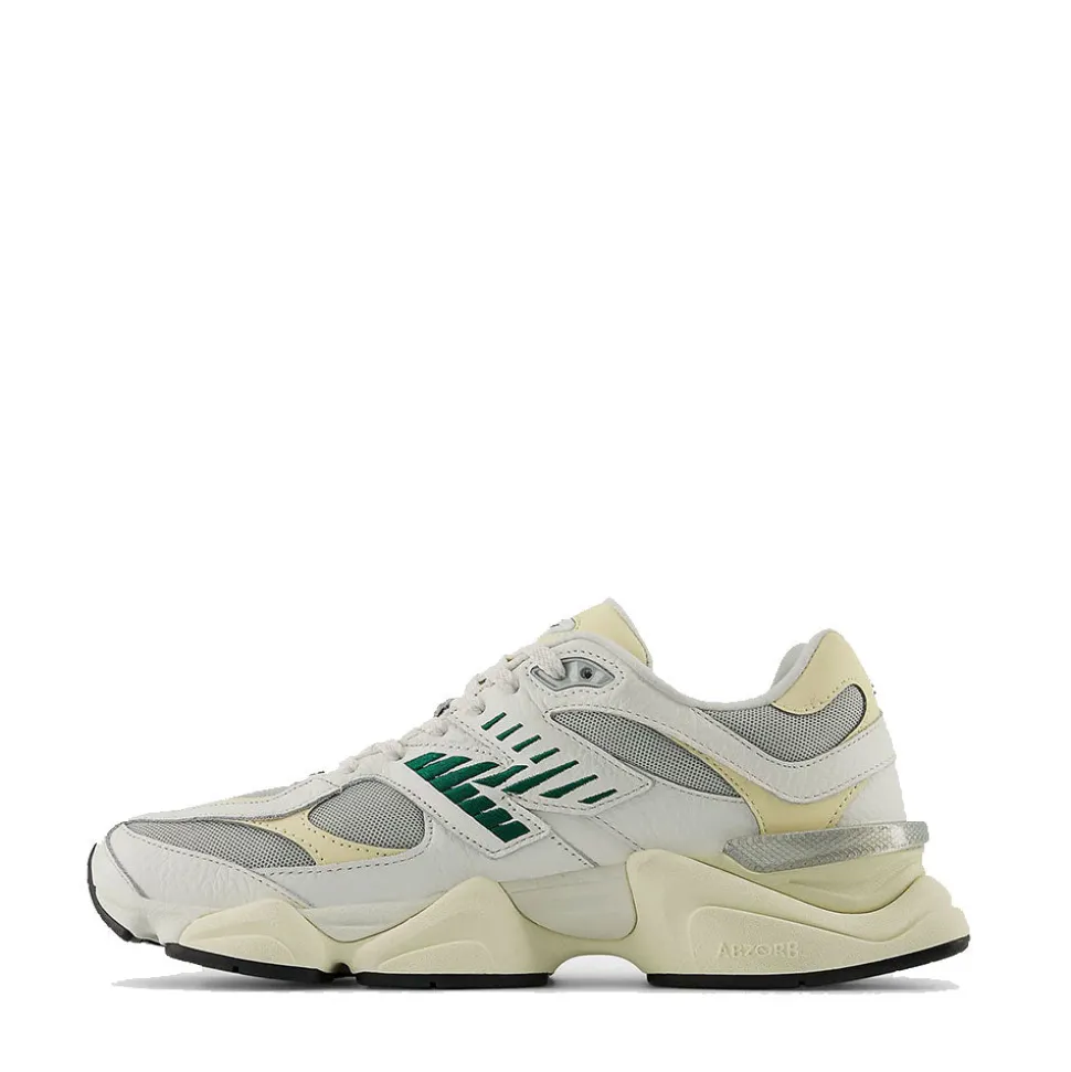 Sneakers Running NEW BALANCE 9060 in Nabuck e Mesh colore Sea Salt e Off White